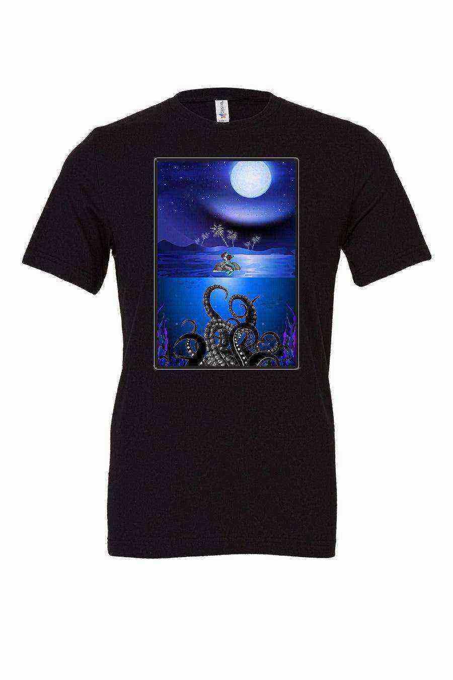 Poor Unfortunate Mermaid Shirt | Haunted Mansion Shirts | Stretching Room Painting - Dylan's Tees