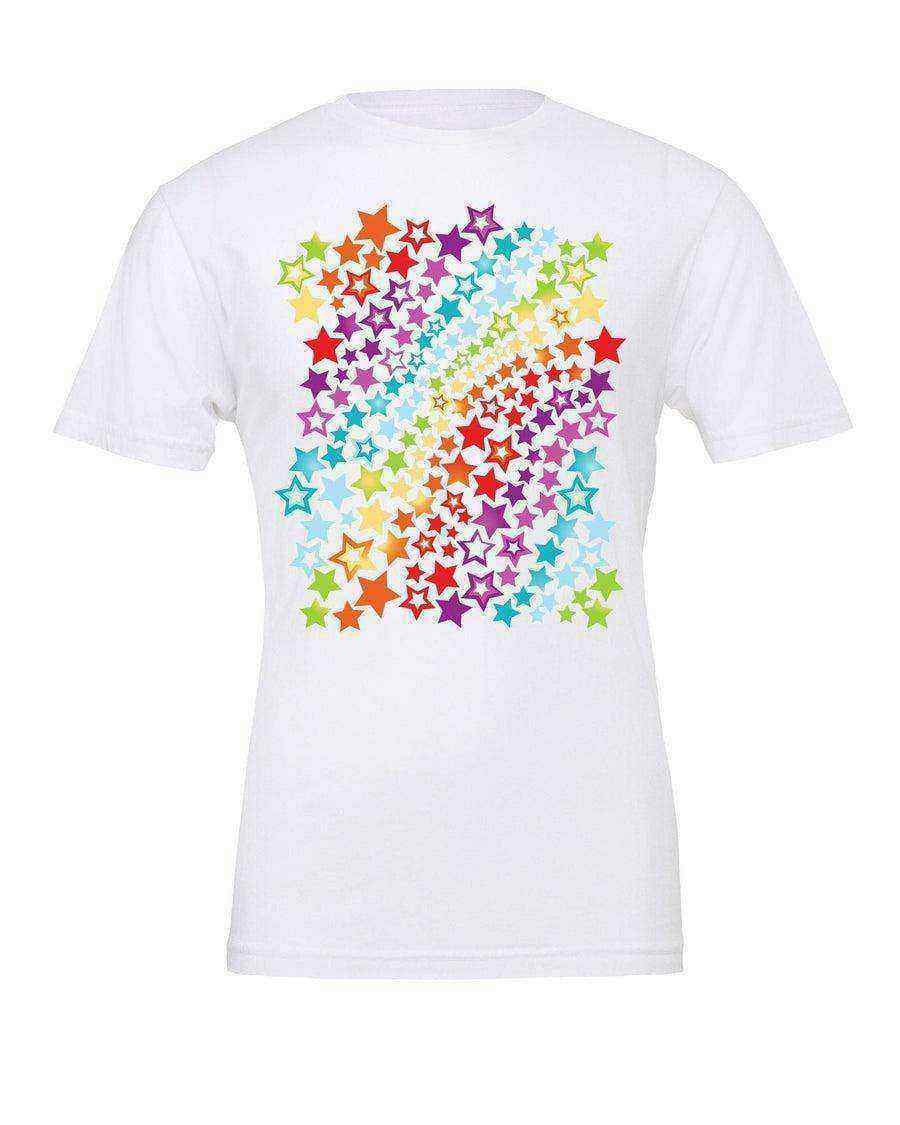 Rainbow Stars Shirt | Graphic Tee - Dylan's Tees