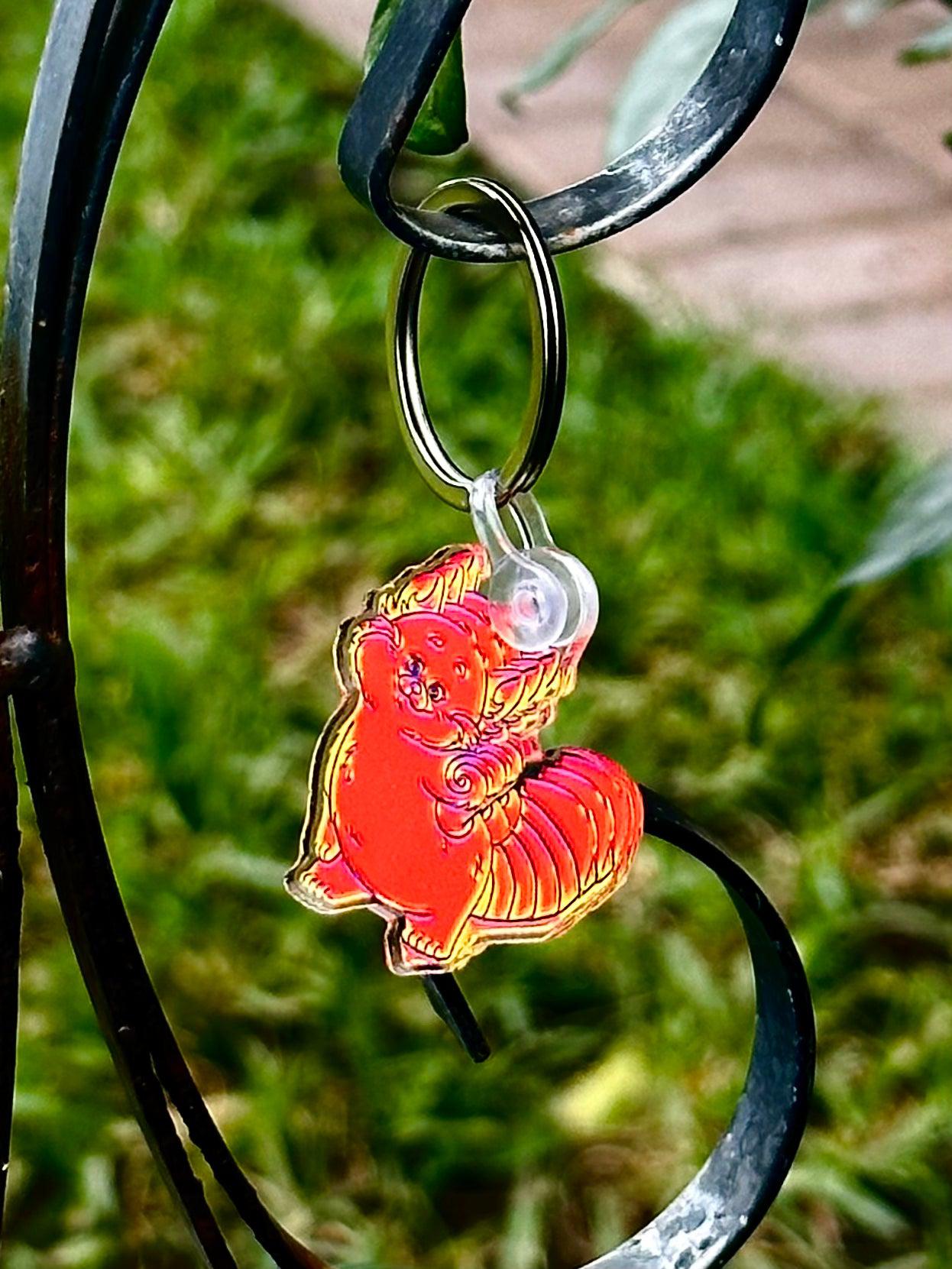 Red Panda Keychain - Dylan's Tees