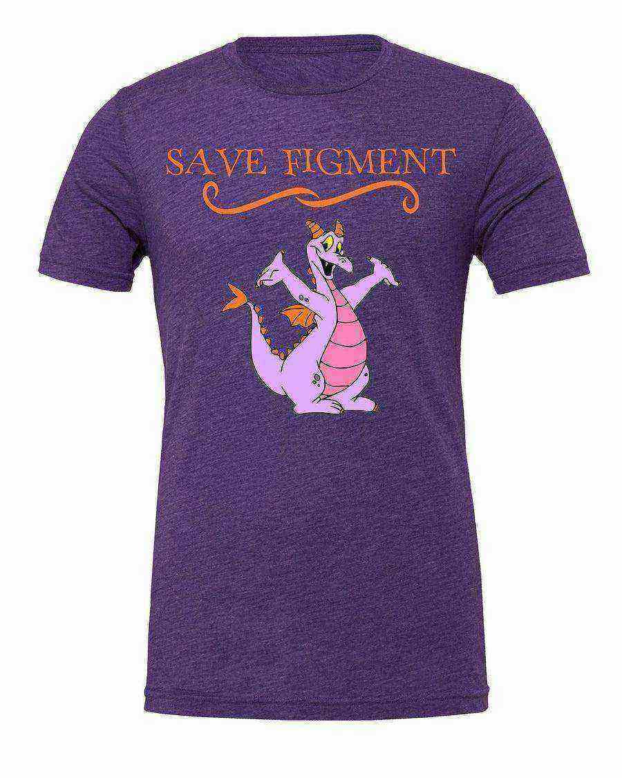 Save Figment Shirt | Epcot - Dylan's Tees