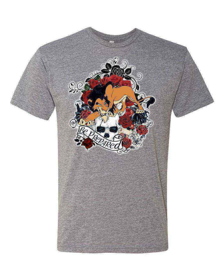 Scar Be Prepared Shirt | Lion King Shirt - Dylan's Tees