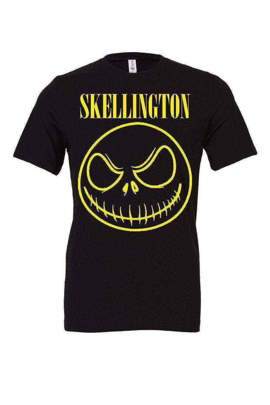 Skellington/Nirvana Tee | Nightmare Before Christmas Shirt | Halloween Shirt - Dylan's Tees