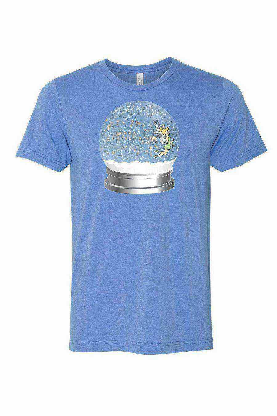 Snow Globe Fairy Tee | Christmas Tinker Bell Shirt | Peter Pan - Dylan's Tees