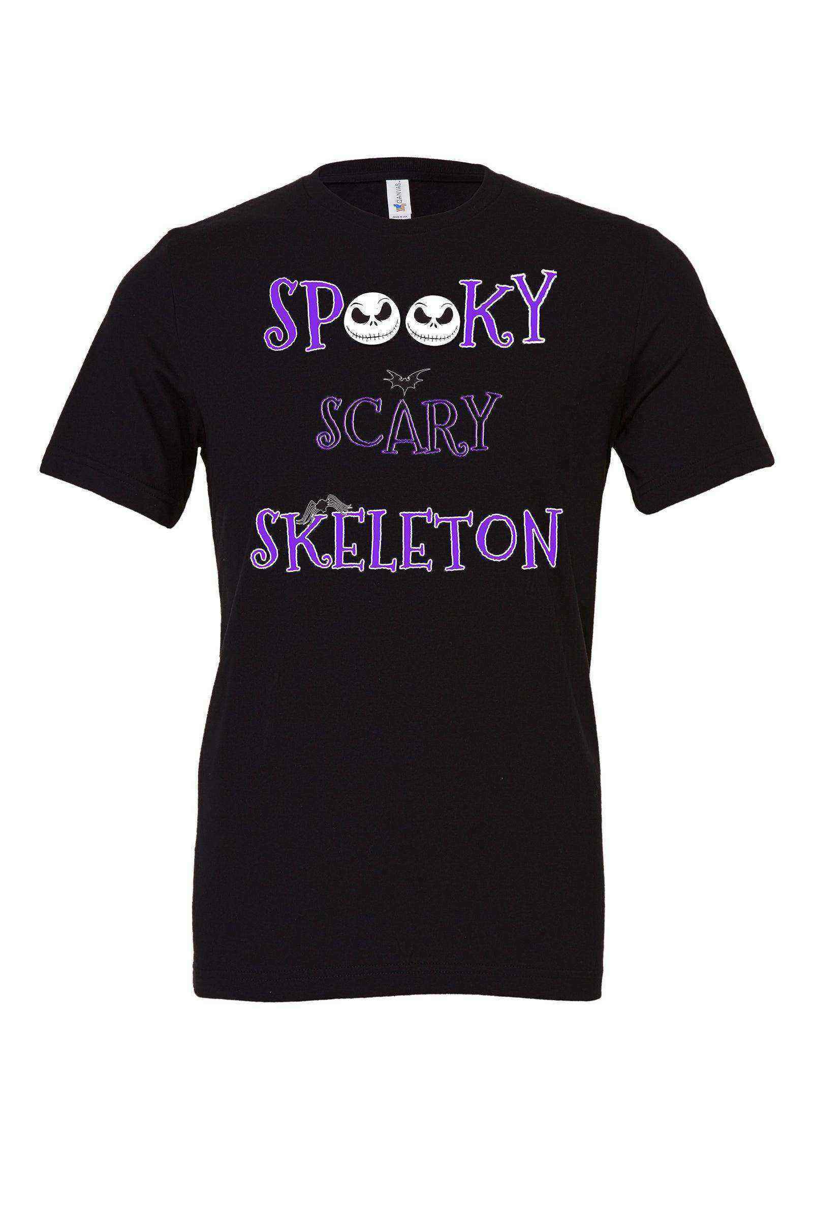 Spooky Scary Skeleton Shirt | Jack Skellington | Nightmare Before Christmas - Dylan's Tees