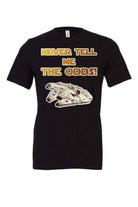 Star Wars Han Solo Tee | Never Tell Me The Odds - Dylan's Tees