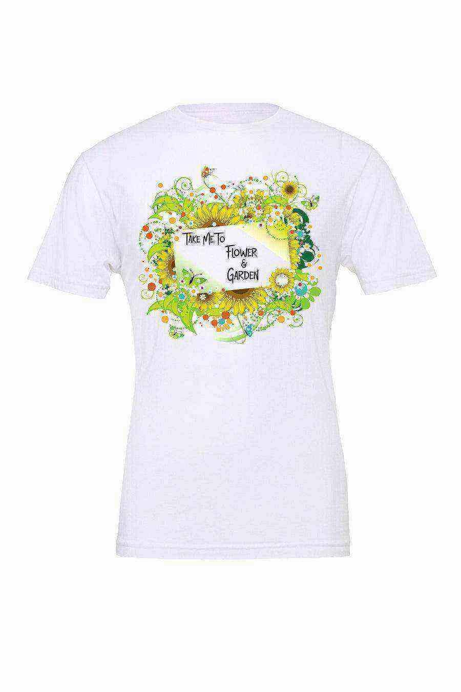 Take Me To Flower and Garden Tee - Dylan's Tees