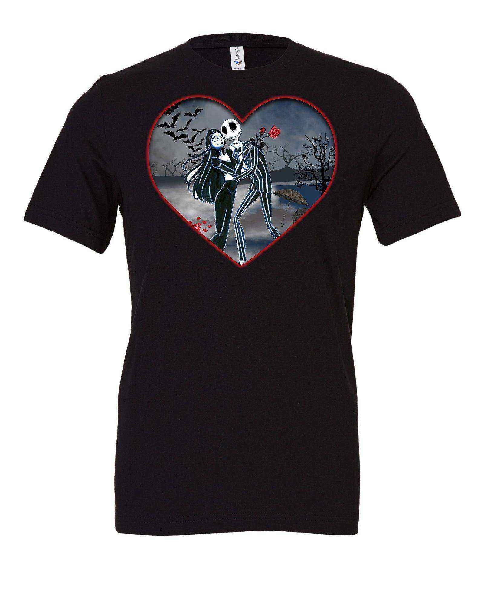 The Skellington Family Shirt | Addams Valentines Day Shirt | Jack And Sally Shirt - Dylan's Tees