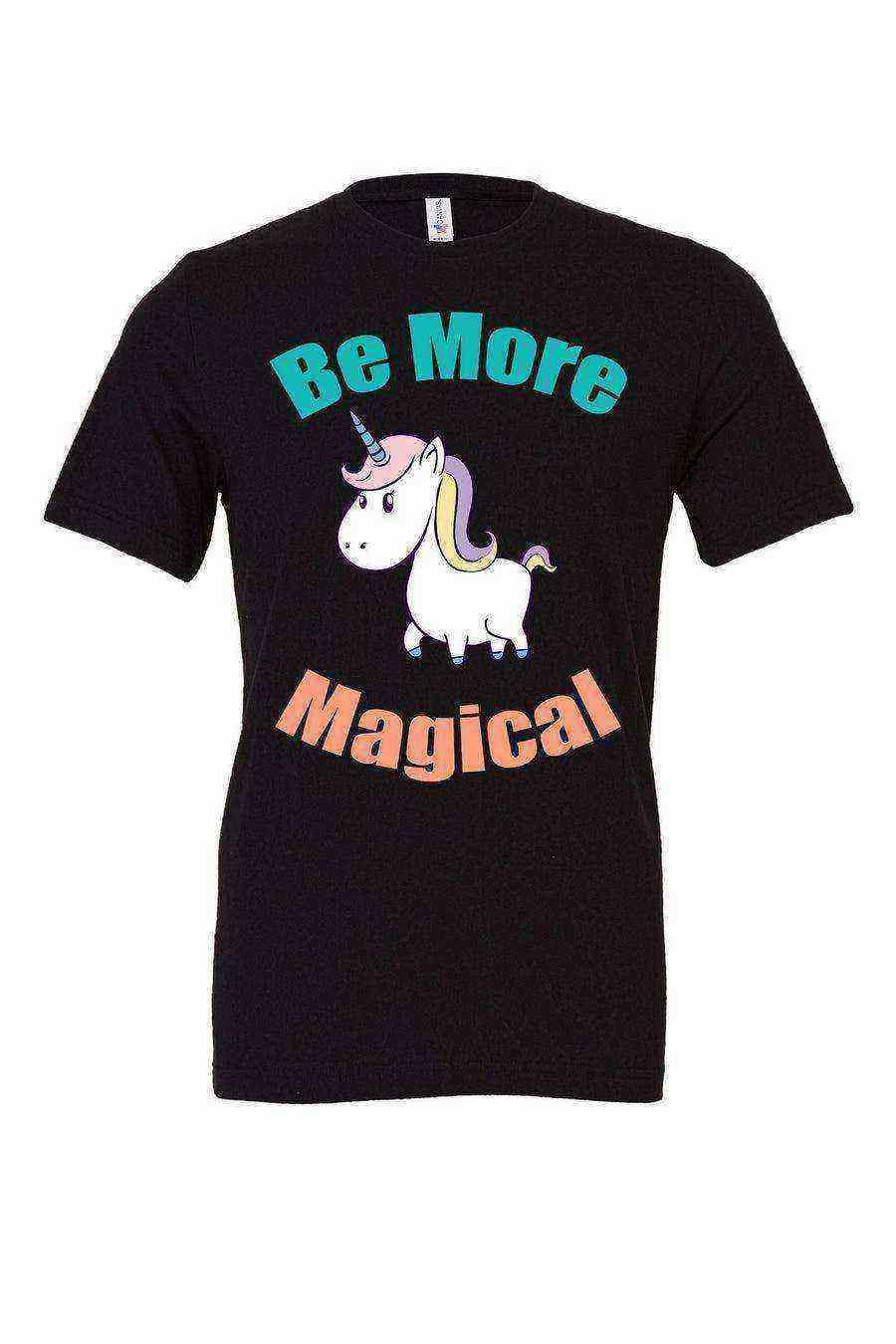 Toddler | Be More Magical Unisex Tee | Unicorn Shirt - Dylan's Tees