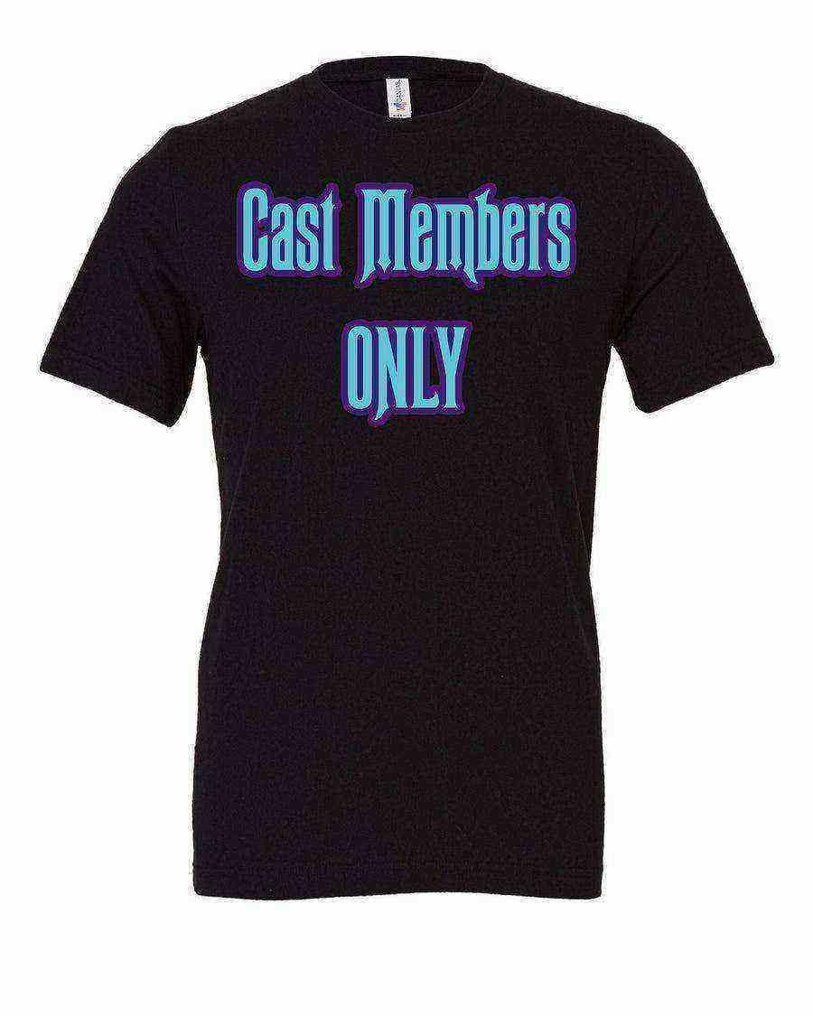 Toddler | Cast Members Only Haunted Mansion Shirt | Hitchhiking Ghosts Shirt - Dylan's Tees
