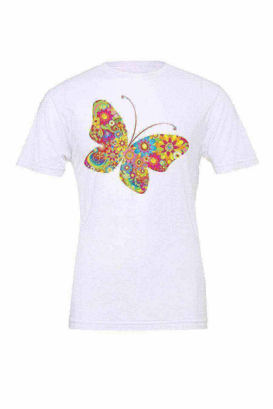 Toddler | Colorful Butterfly Shirt - Dylan's Tees