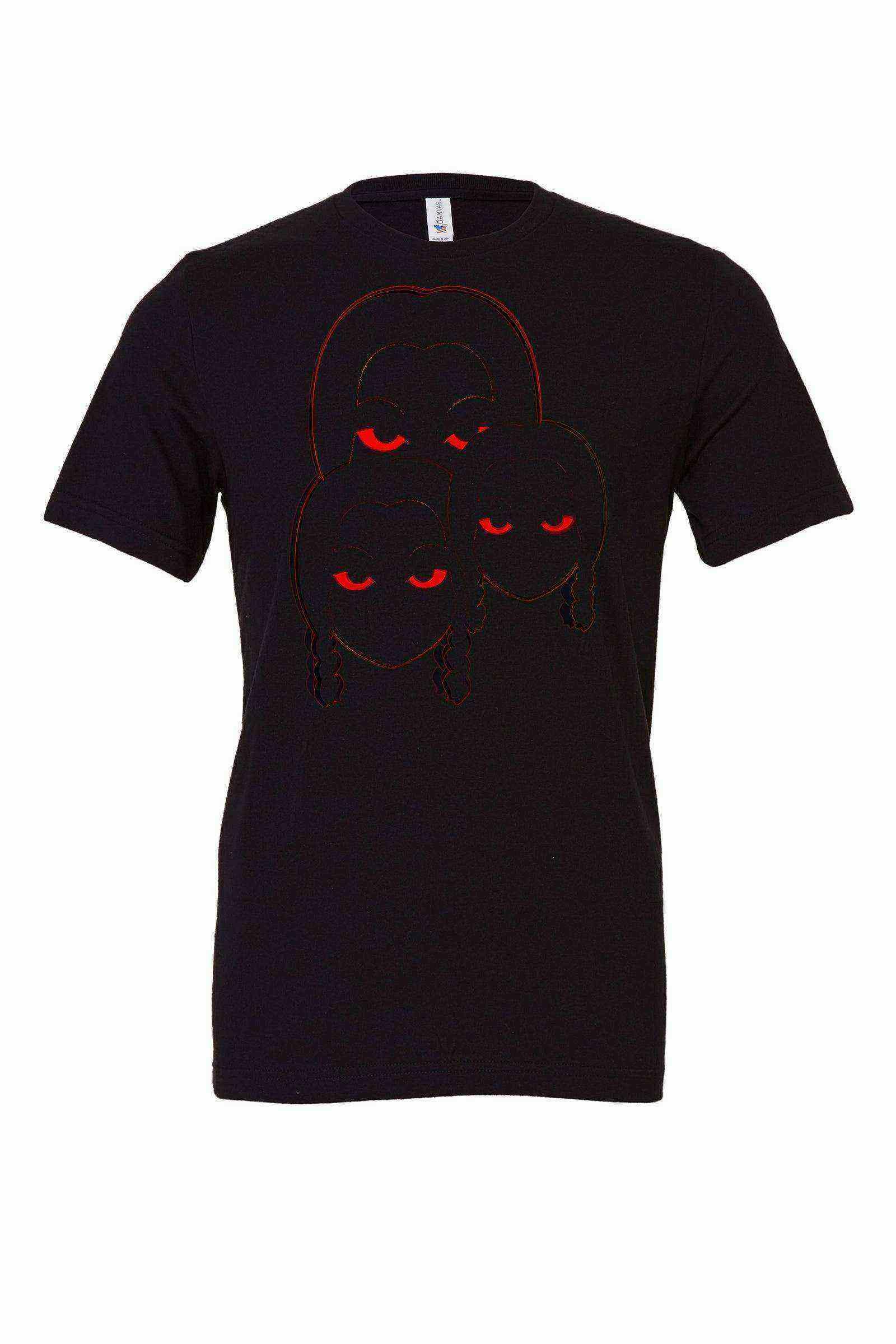 Toddler | Creepy Wednesday Shirt | The Addams Shirt | Red Wednesday - Dylan's Tees