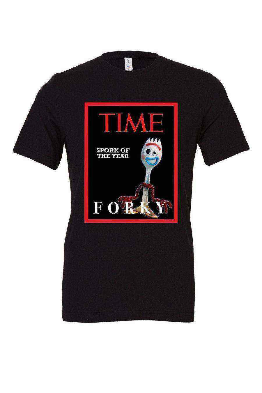 Toddler | Forky Spork Of The Year Shirt | Forky On The Cover Of Time Shirt - Dylan's Tees