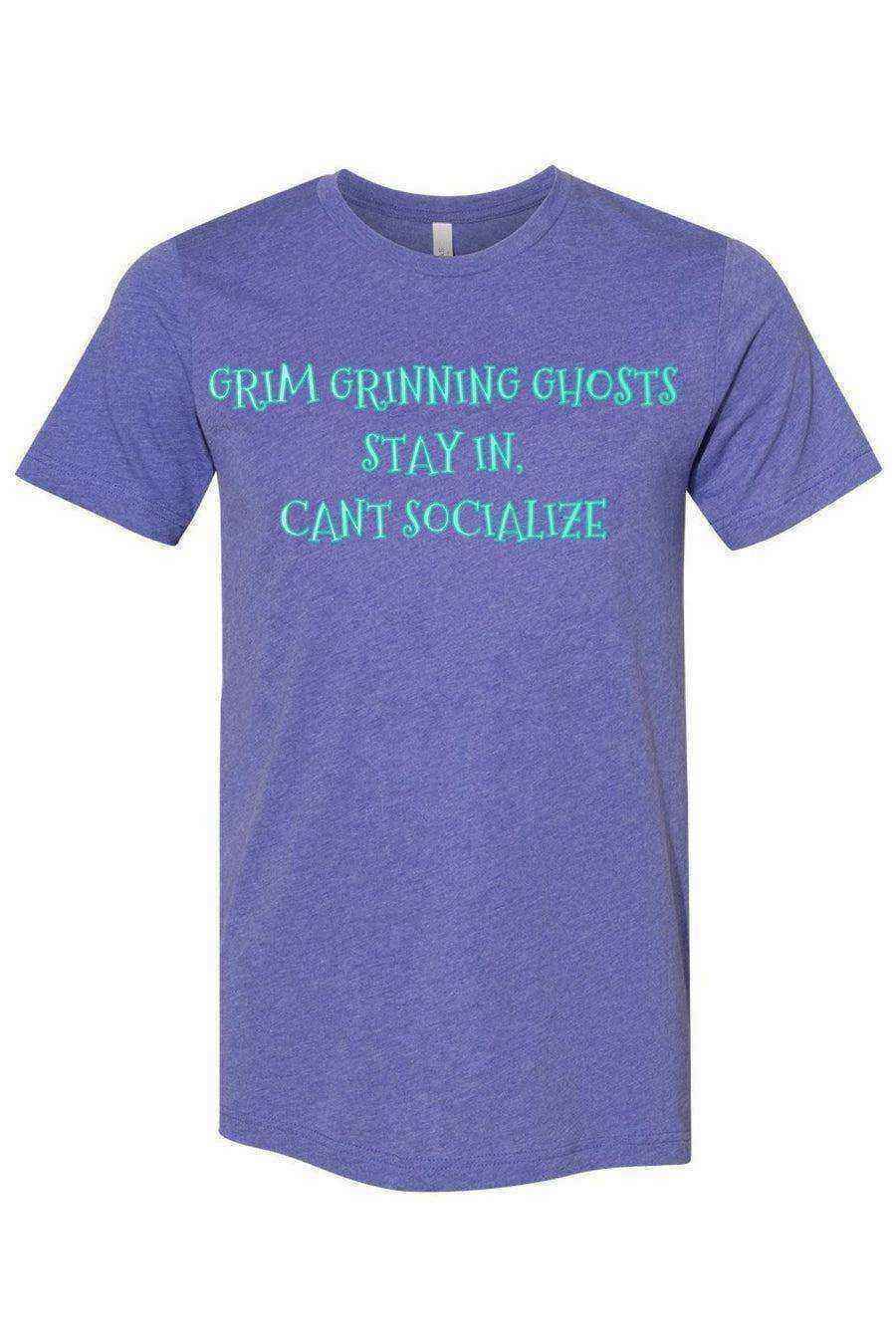 Toddler | Grim Grinning Ghosts Stay In Can’t Socialize Shirt | Haunted Mansion | Social Distance - Dylan's Tees