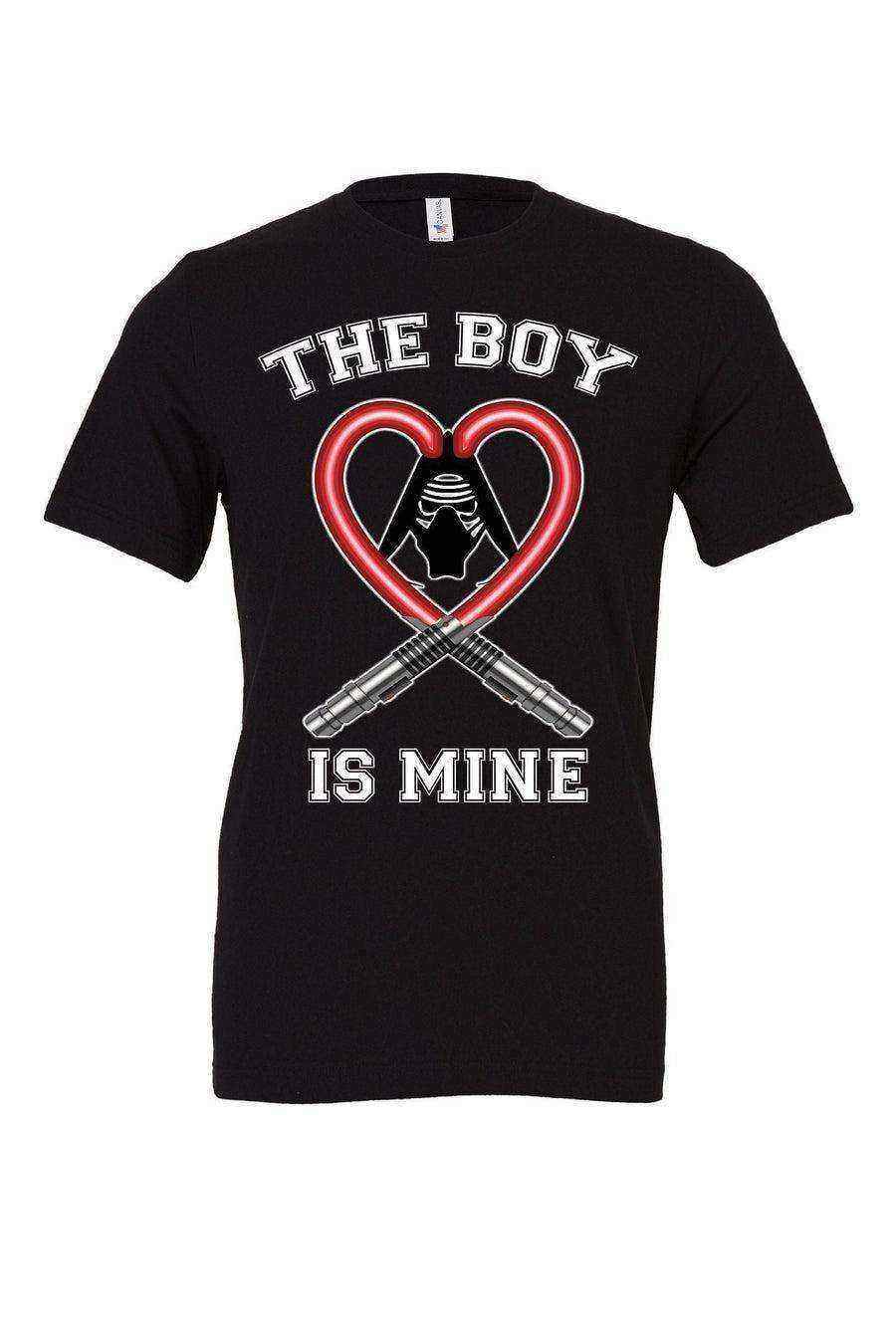 Toddler | Kylo Ren Is My Boyfriend Shirt | The Boy Is Mine Shirt - Dylan's Tees