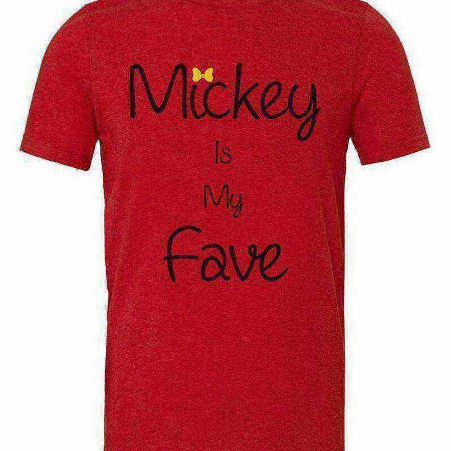 Toddler | Mickey is my Fave Shirt - Dylan's Tees