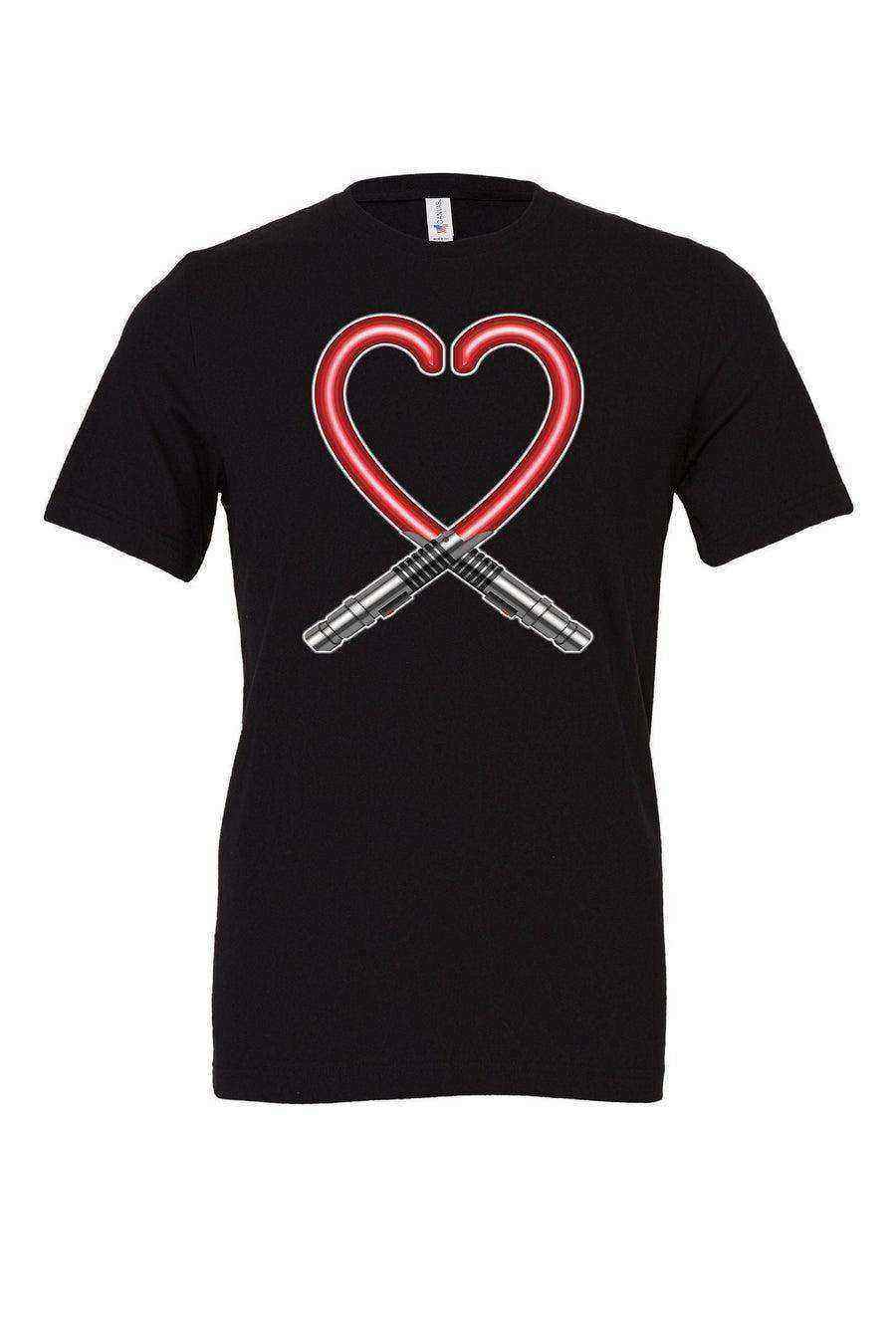 Toddler | Star Wars Love Shirt | Valentines Day Shirt | Lightsaber - Dylan's Tees