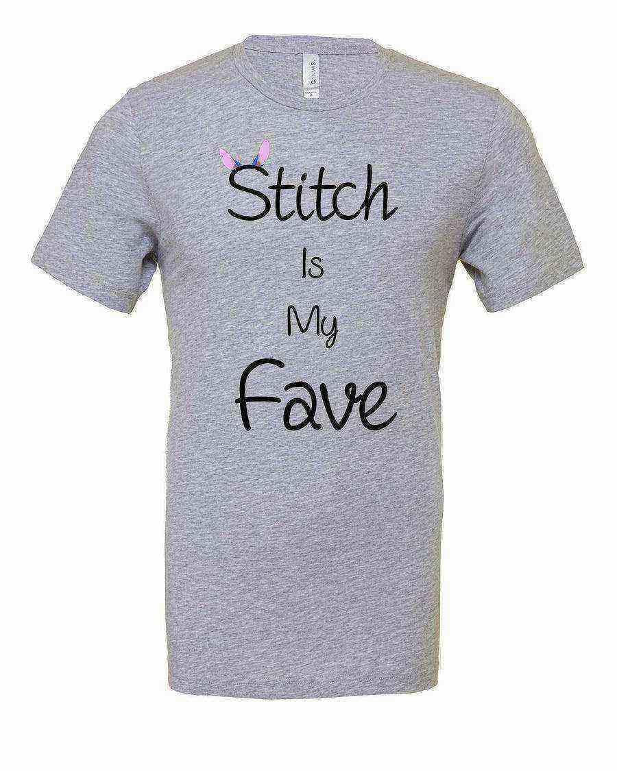 Toddler | Stitch is my Fave Shirt - Dylan's Tees