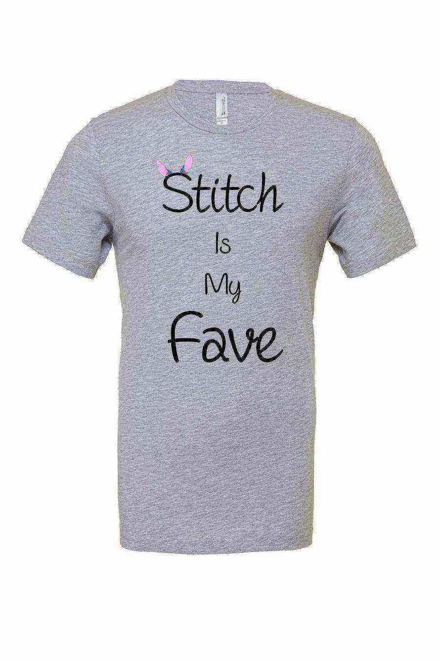 Toddler | Stitch is my Fave Shirt - Dylan's Tees