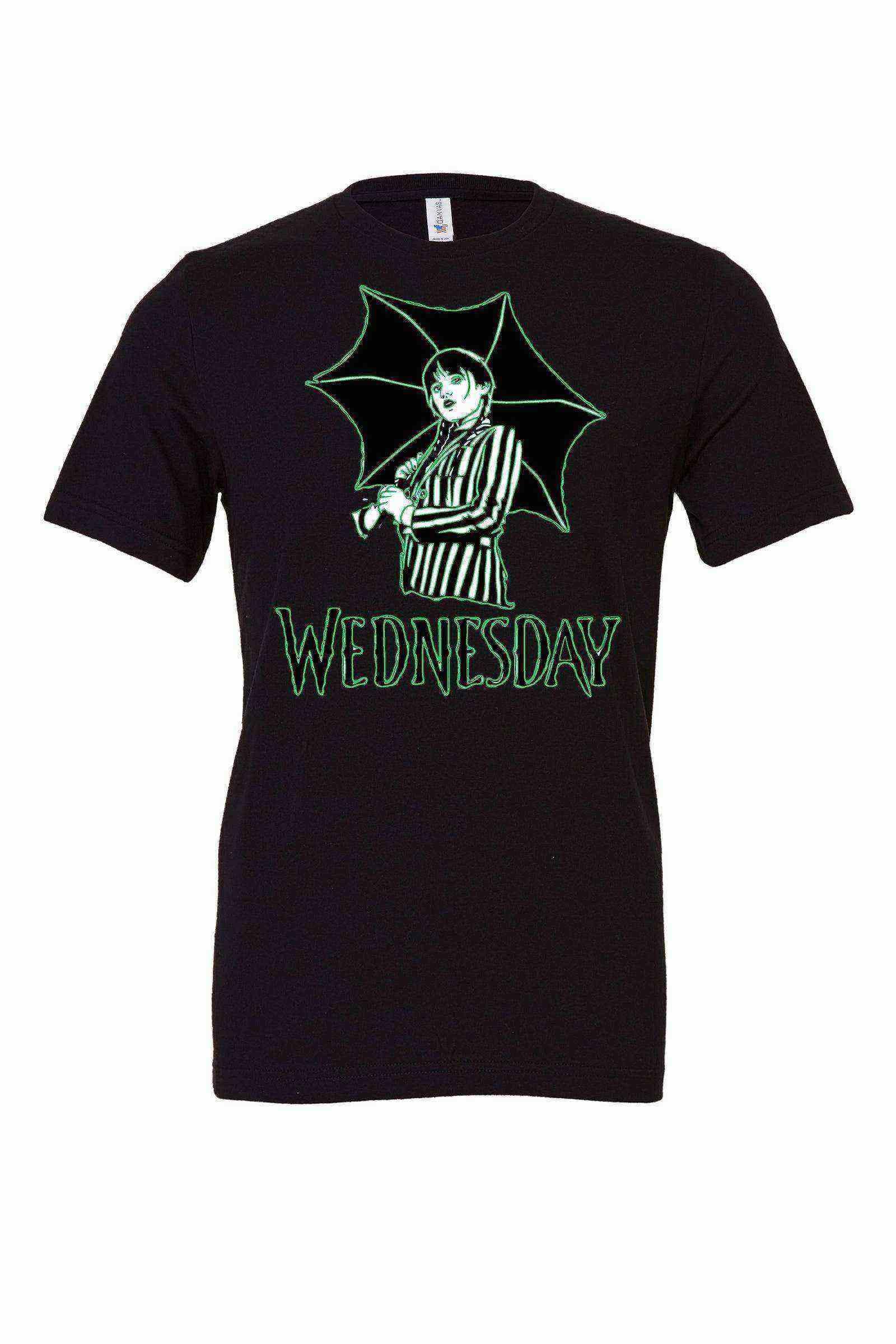 Toddler | Umbrella Wednesday Shirt | Wednesday Shirt - Dylan's Tees