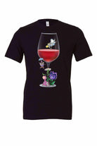 Womens | Alice Into The Wine Glass Shirt | Alice In Wonderland - Dylan's Tees