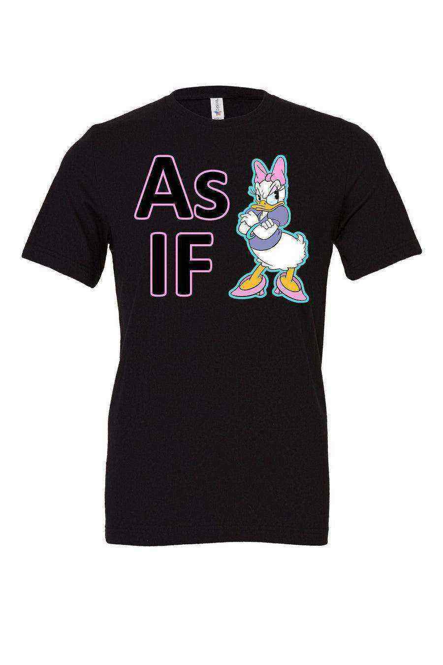 Womens | As If Sassy Daisy Duck Shirt - Dylan's Tees