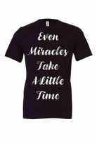 Womens | Cinderella Tee | Even Miracles Take A Little Time - Dylan's Tees