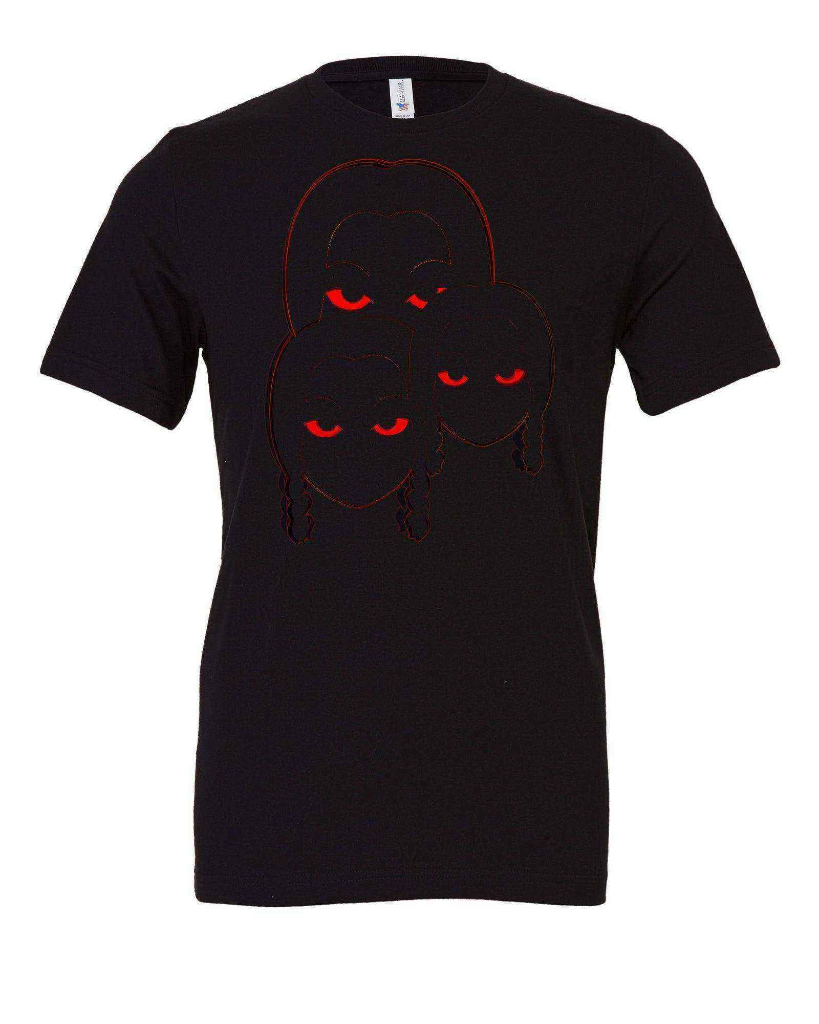Womens | Creepy Wednesday Shirt | The Addams Shirt | Red Wednesday - Dylan's Tees