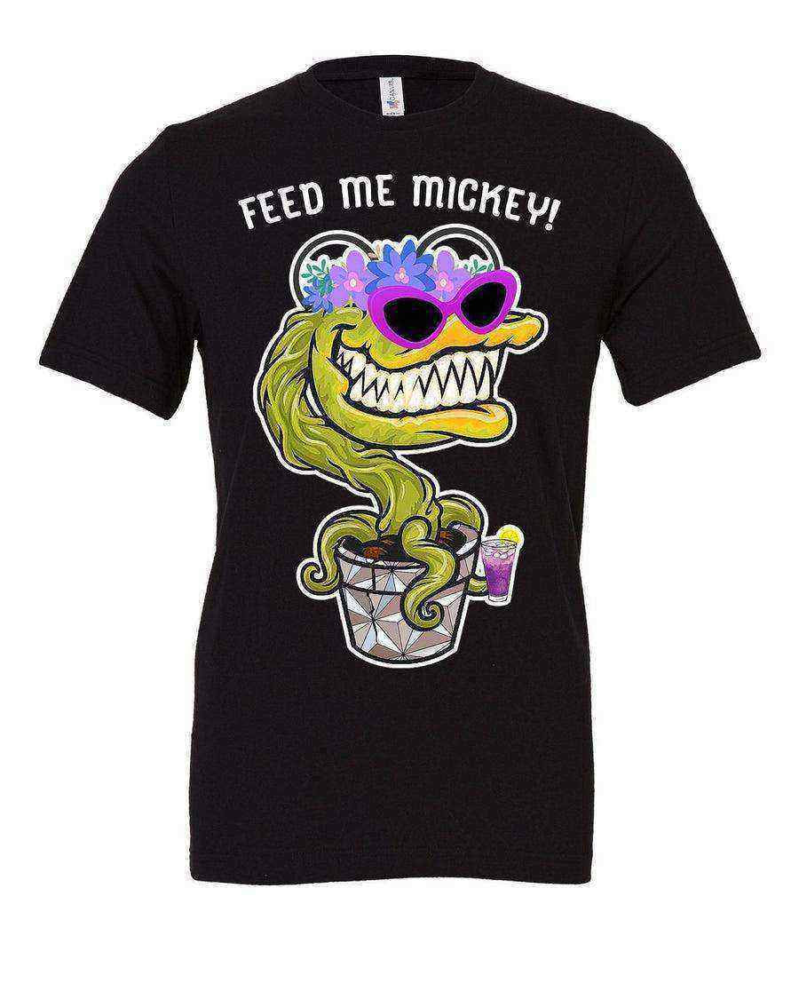 Womens | Feed Me Mickey Shirt | Little Shop Of Horrors Shirt - Dylan's Tees