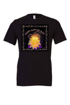 Womens | Flower Gleam And Glow Shirt | Magic Golden Flower Shirt - Dylan's Tees