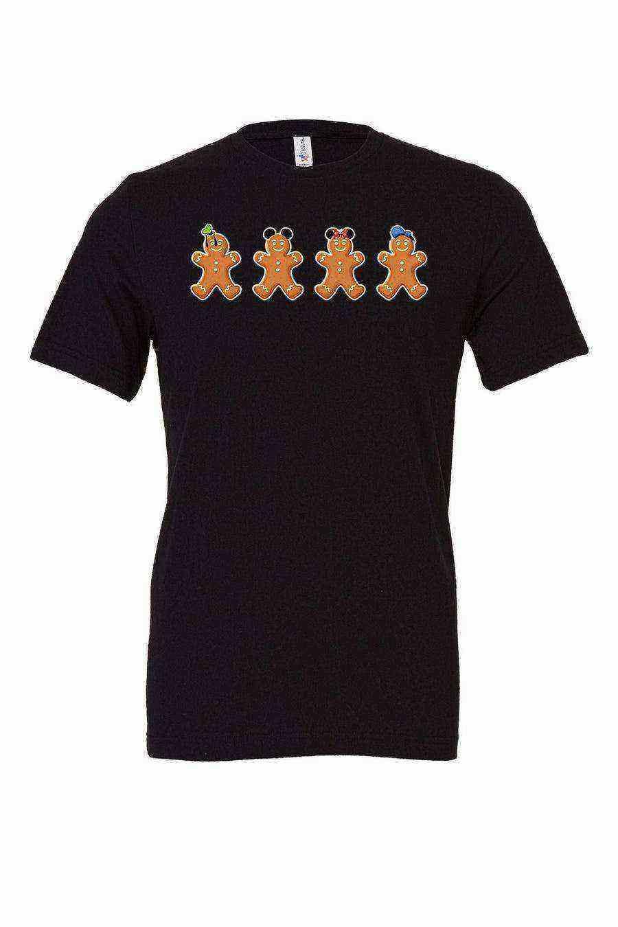 Womens | Gingerbread Characters Tee - Dylan's Tees