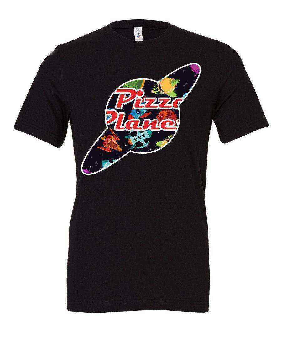 Womens | Graffiti Pizza Planet Tee | Toy Story Shirt | Pizza Planet Party Shirt - Dylan's Tees
