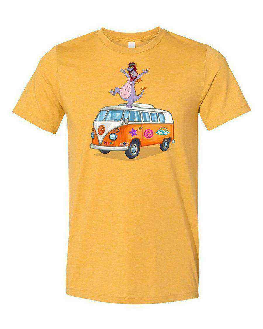 Womens | Groovy Figment Tee | Hippie Figment | Epcot Shirt - Dylan's Tees