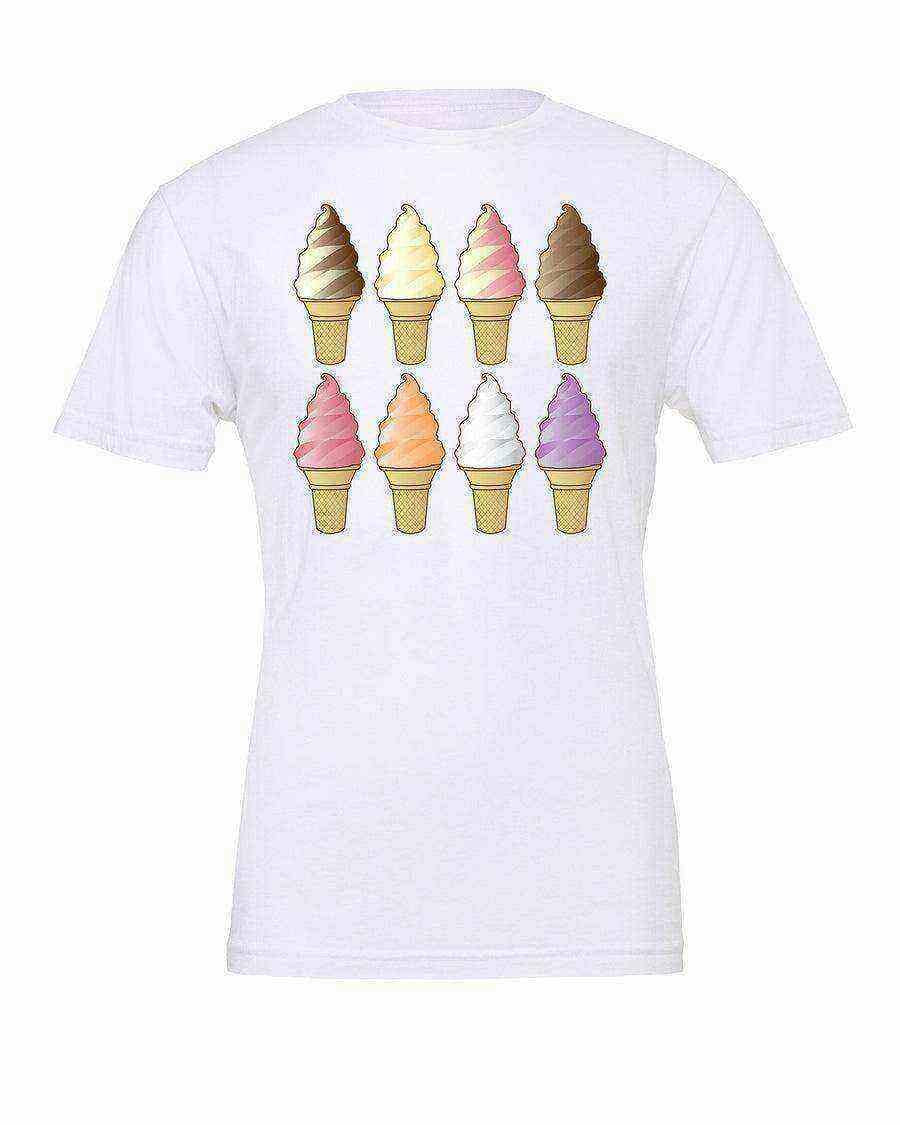 Womens | Ice Cream Cone Shirt | Ice Cream Cone Tee - Dylan's Tees