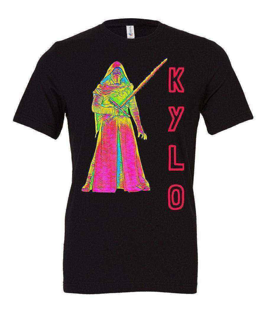 Womens | Kylo Neon Shirt | Star Wars Shirt - Dylan's Tees