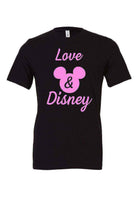 Womens | Love and Disney Tee | Valentines Day - Dylan's Tees