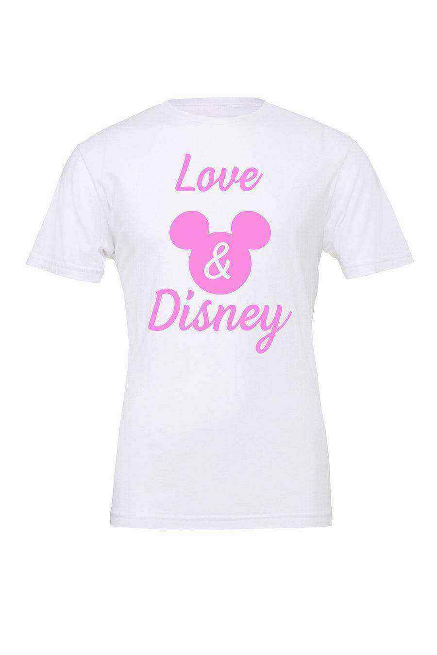 Womens | Love and Disney Tee | Valentines Day - Dylan's Tees