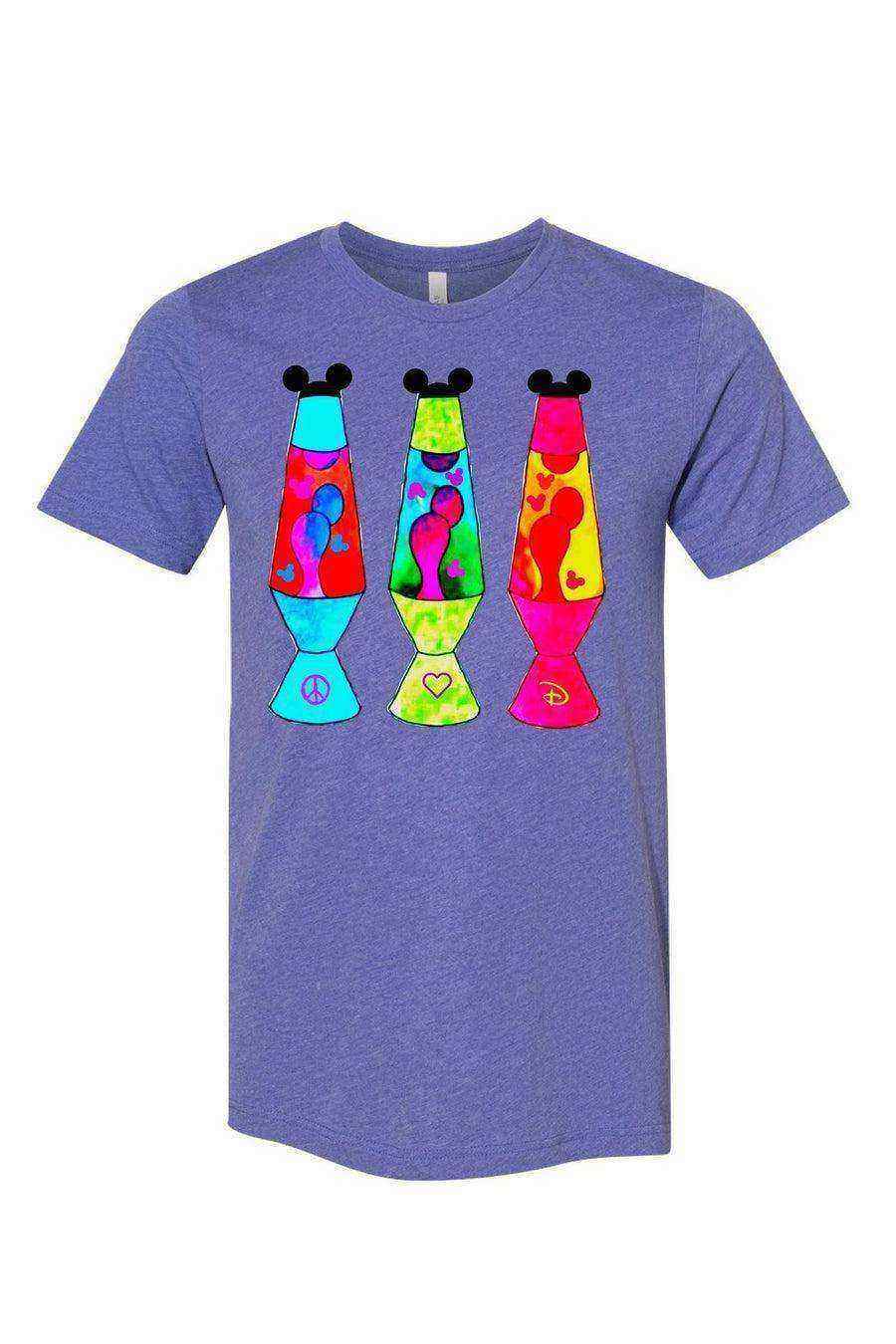 Womens | Mickey Shaped Lava Lamp Shirt | Peace Love & Shirt - Dylan's Tees