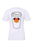 Womens | Minnie Pumpkin Latte Shirt | Halloween - Dylan's Tees