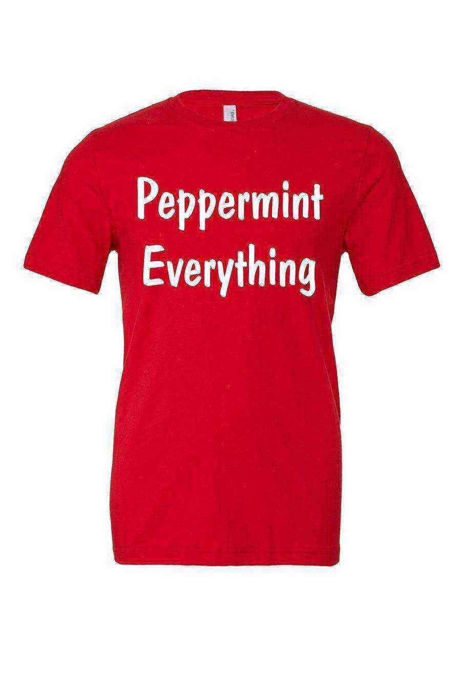 Womens | Peppermint Everything Shirt | Winter Shirt - Dylan's Tees