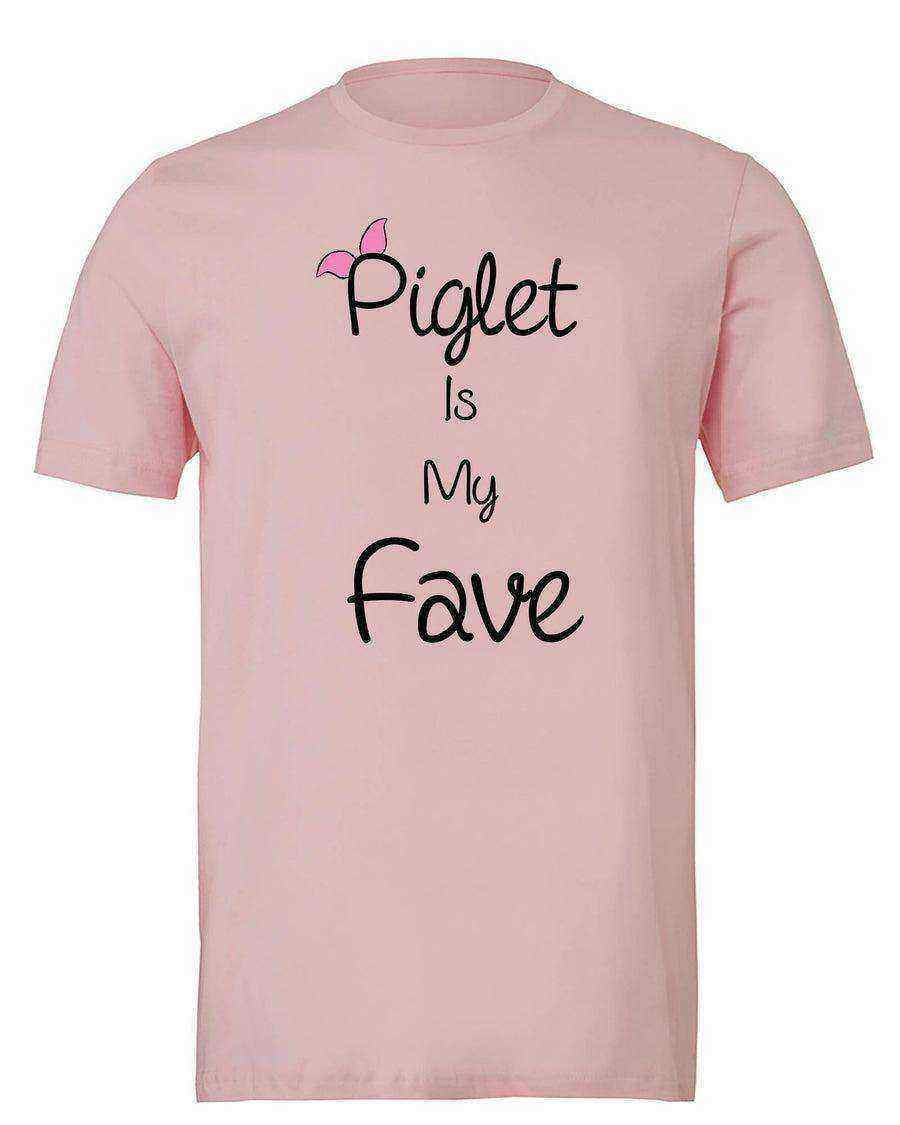 Womens | Piglet Is My Fave Shirt - Dylan's Tees