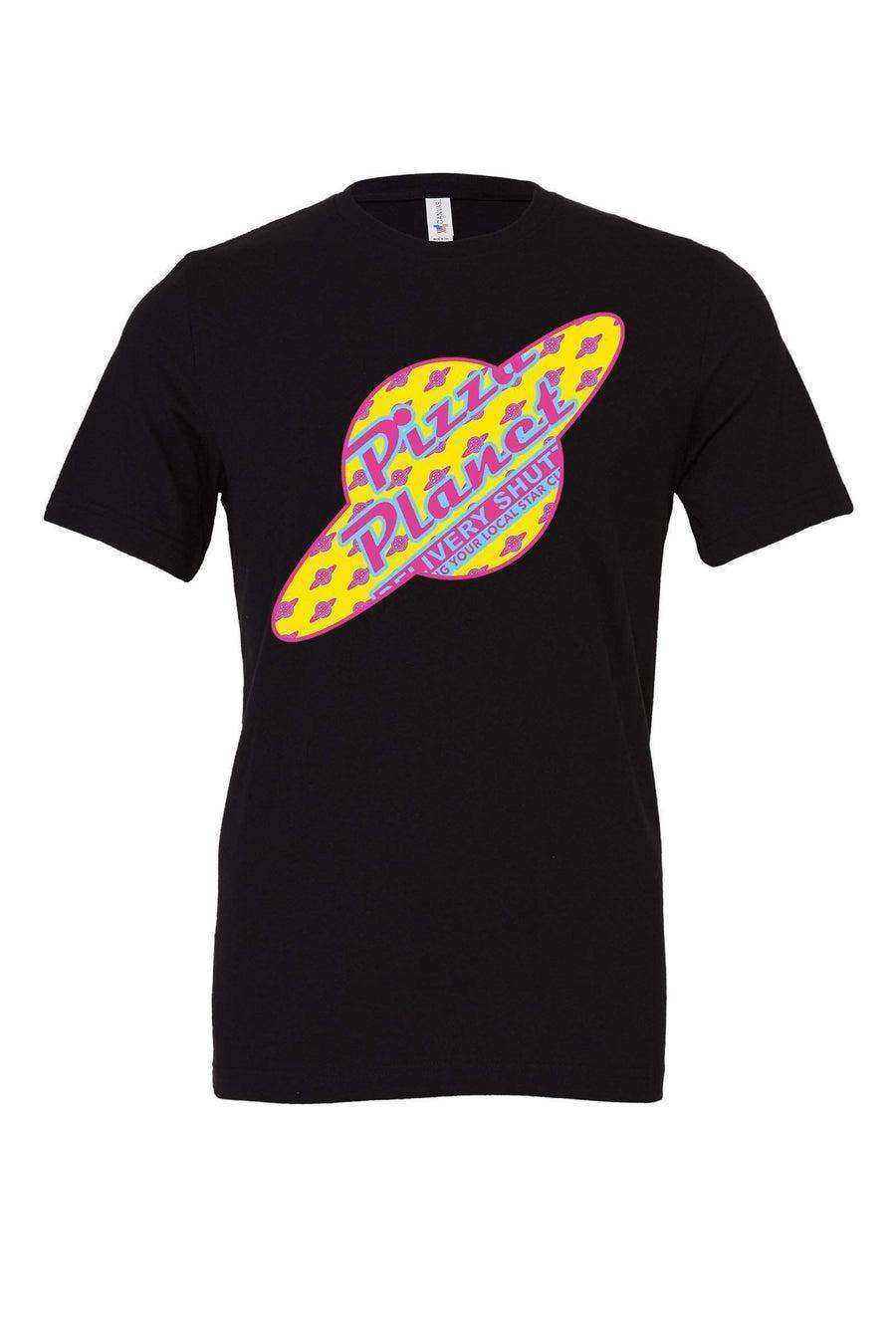 Womens | Pizza Planet Shirt Yellow Print | Toy Story Shirt - Dylan's Tees