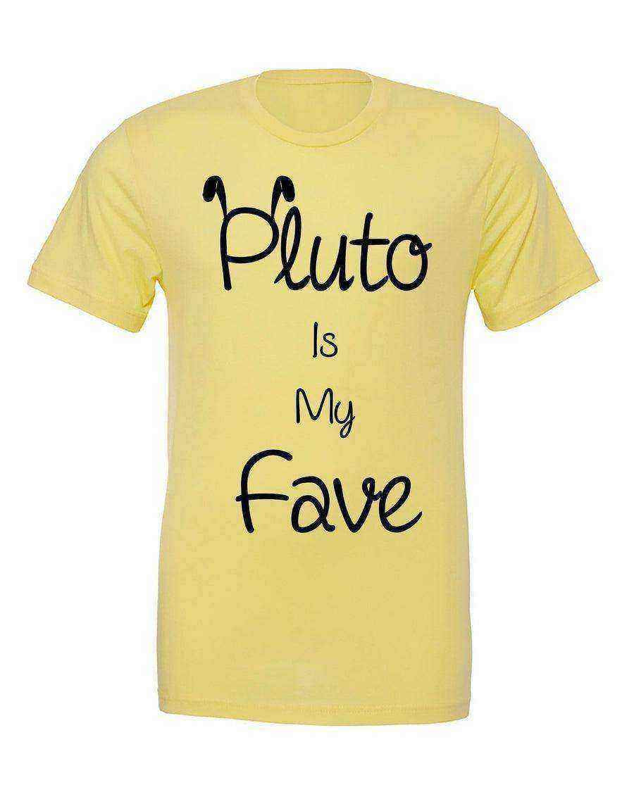 Womens | Pluto is my Fave Shirt - Dylan's Tees