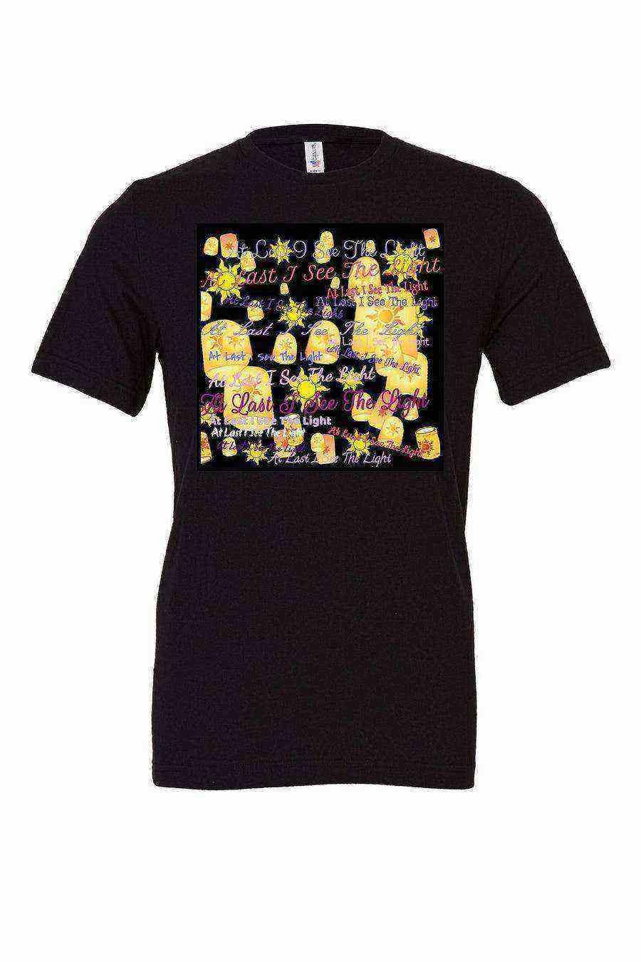 Womens | Rapunzel Graffiti Shirt | Tangled Graffiti Shirt - Dylan's Tees
