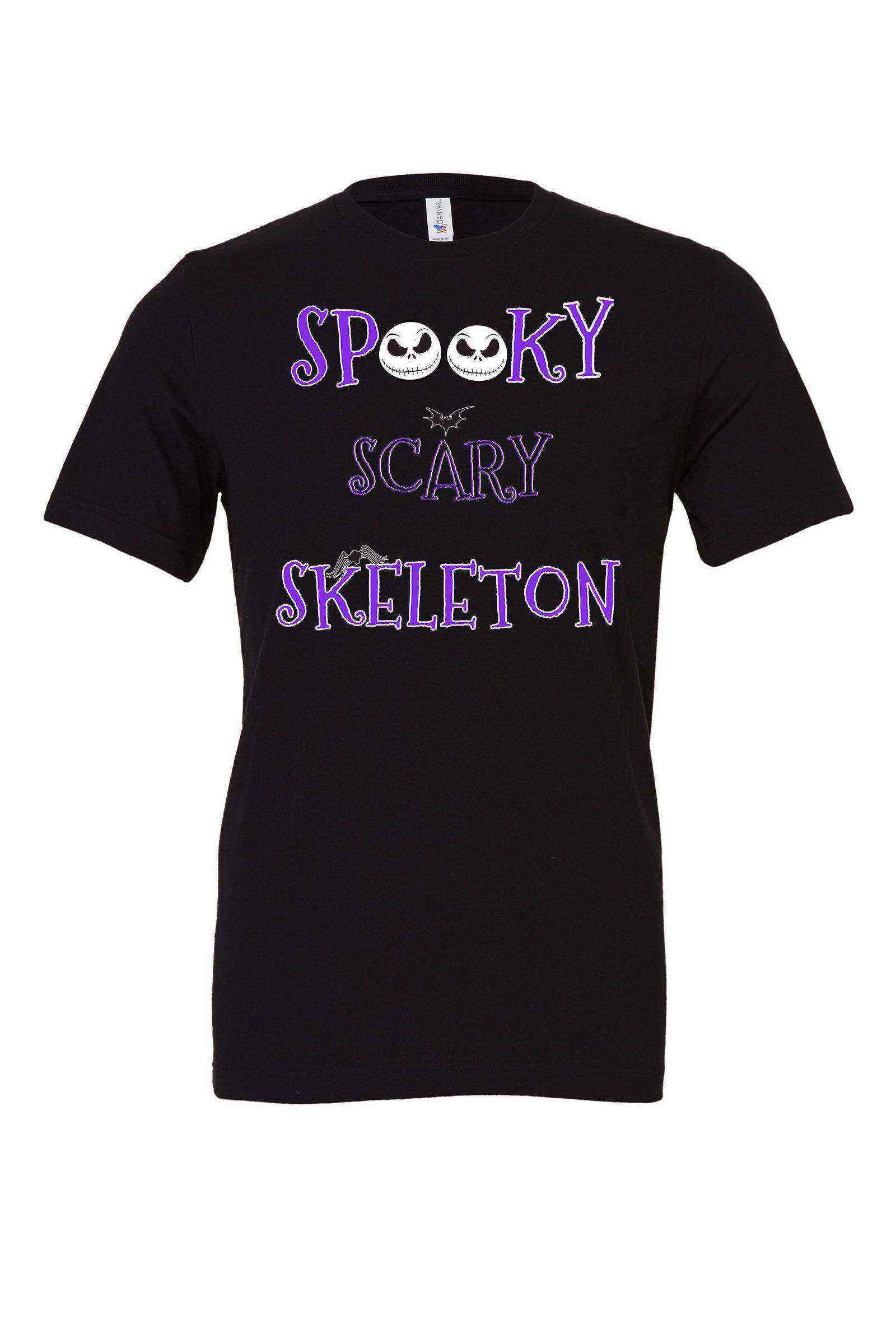 Womens | Spooky Scary Skeleton Shirt | Jack Skellington | Nightmare Before Christmas - Dylan's Tees