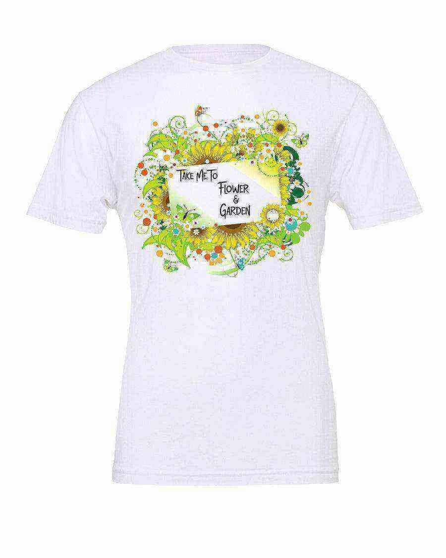 Womens | Take Me To Flower and Garden Tee - Dylan's Tees