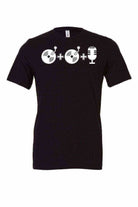 Womens | Two Turn Tables And A Microphone Shirt | Song Lyric Shirt | Music Shirt - Dylan's Tees