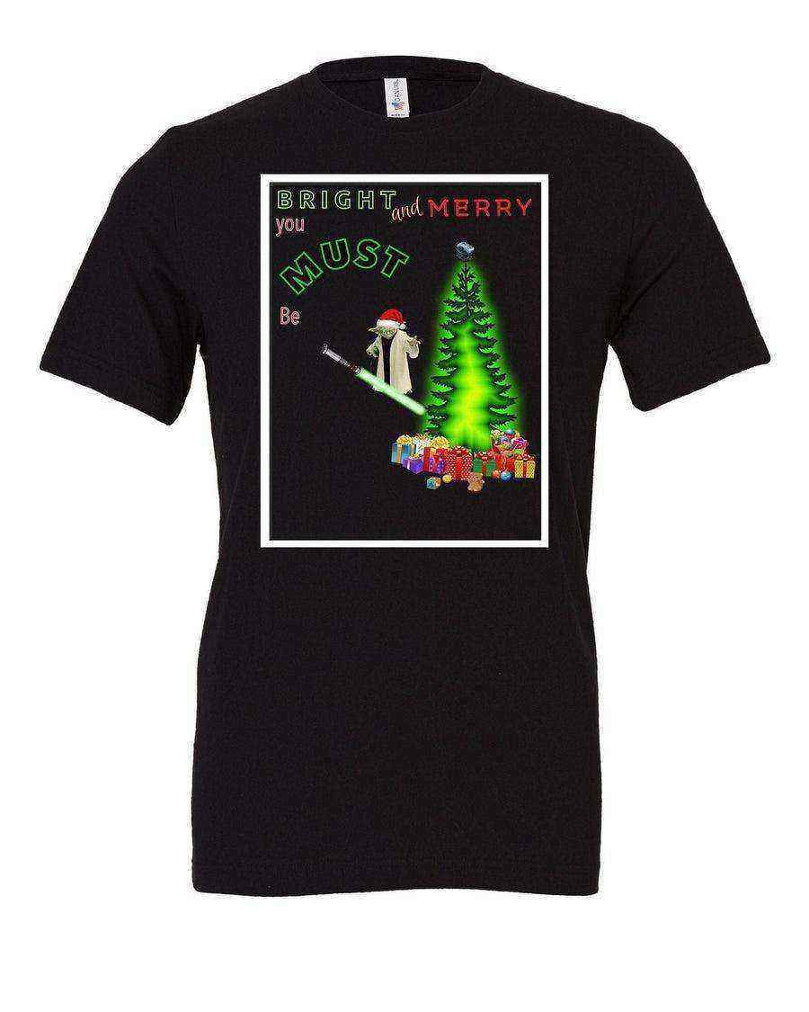 Youth | Christmas Yoda Shirt | Star Wars - Dylan's Tees