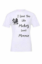 Youth | Couples Mickey and Minnie Tee - Dylan's Tees