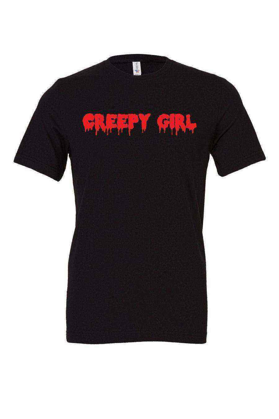 Youth | Creepy Girl Shirt | Creepy Girl Tee | Halloween Shirt - Dylan's Tees