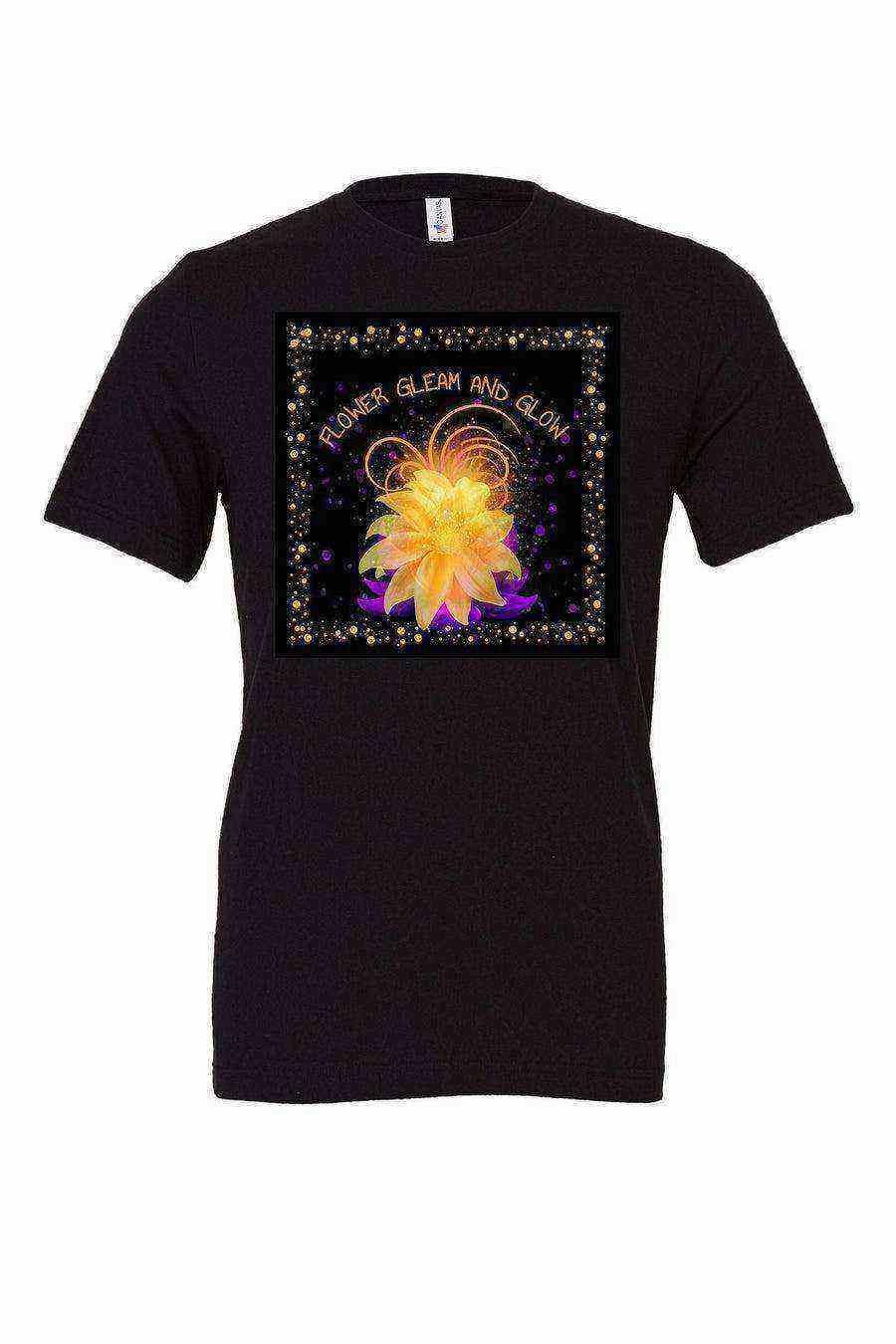 Youth | Flower Gleam And Glow Shirt | Magic Golden Flower Shirt - Dylan's Tees